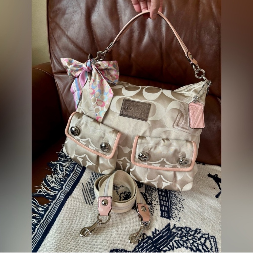 Coach Poppy Rare crossbody and shoulder bag